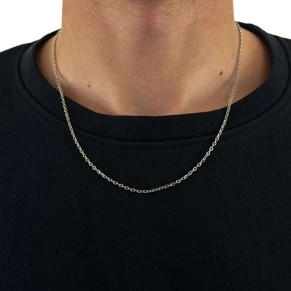 LINK CHAIN (SILBER) 2MM