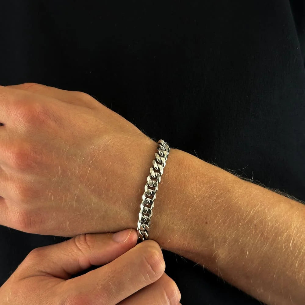CUBAN ARMBAND (SILBER) 8MM