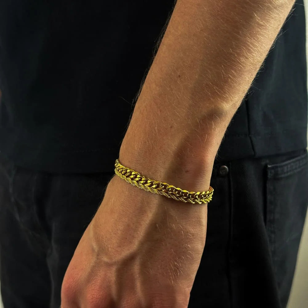 ROPE ARMBAND (GOLD) 3mm