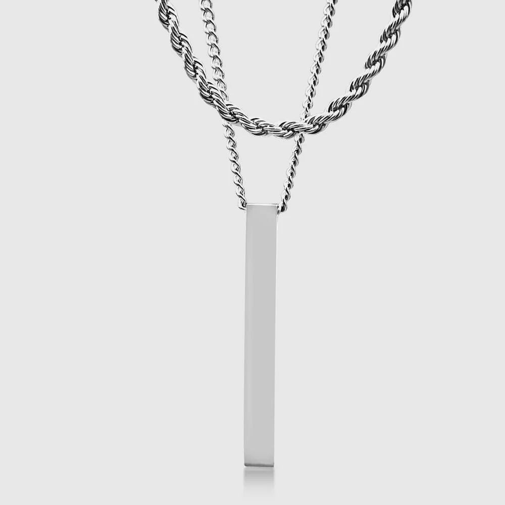 QUIRL PEN X ROPE CHAIN SET (SILBER)