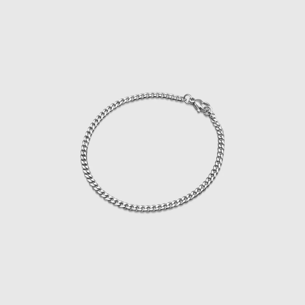 CUBAN ARMBAND (SILBER) 3MM