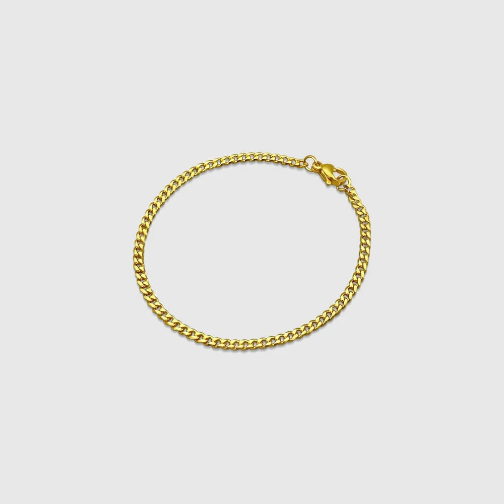 CUBAN ARMBAND (GOLD) 3MM