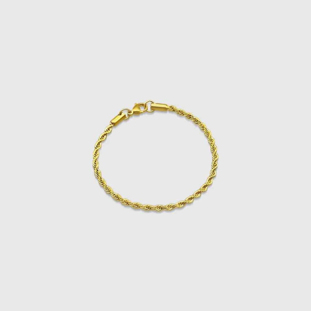 ROPE ARMBAND (GOLD) 3mm