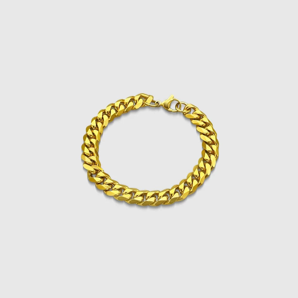 CUBAN ARMBAND (GOLD) 8MM