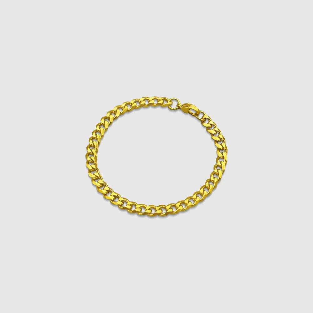 CUBAN ARMBAND (GOLD) 5MM