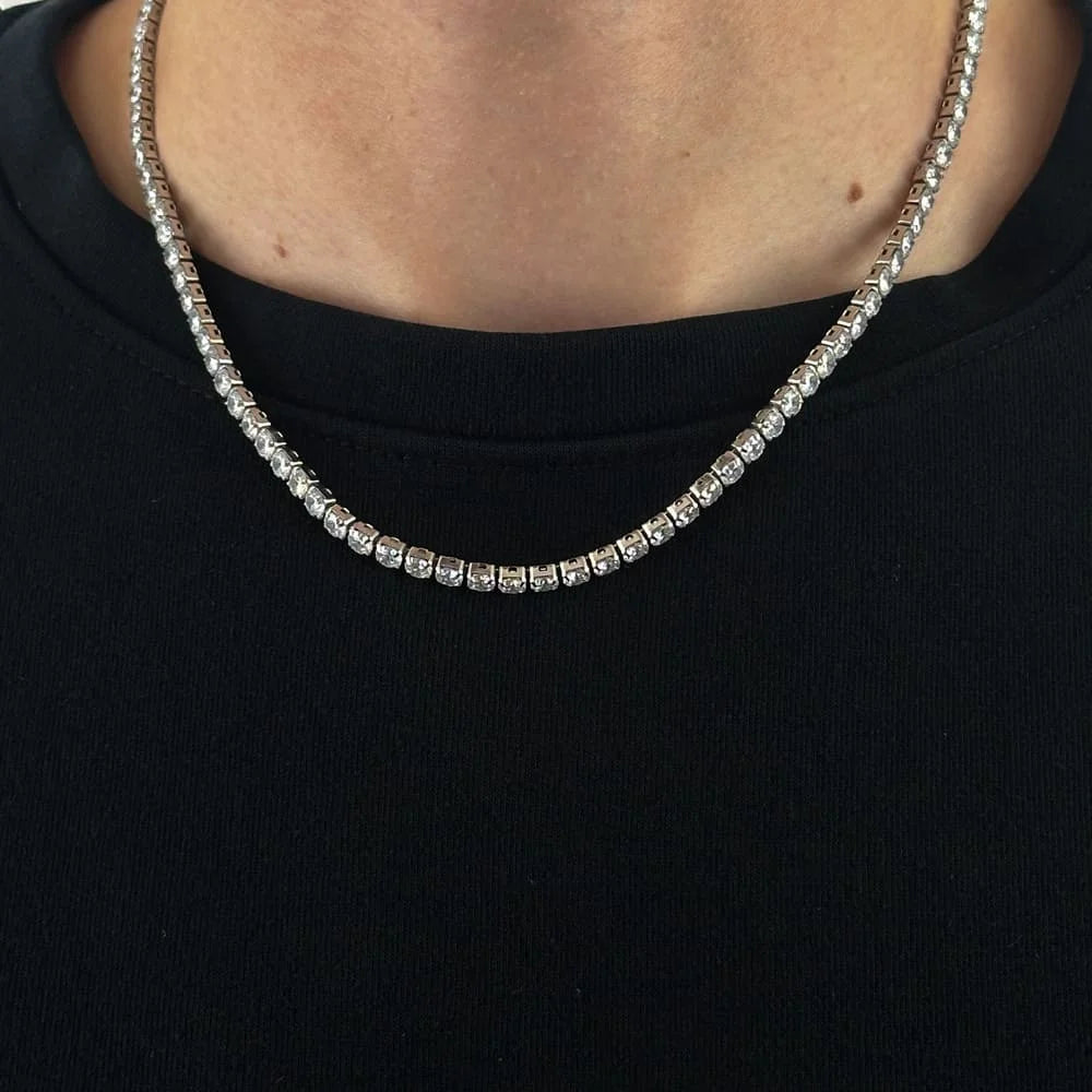 TENNIS KETTE (SILBER) 4MM