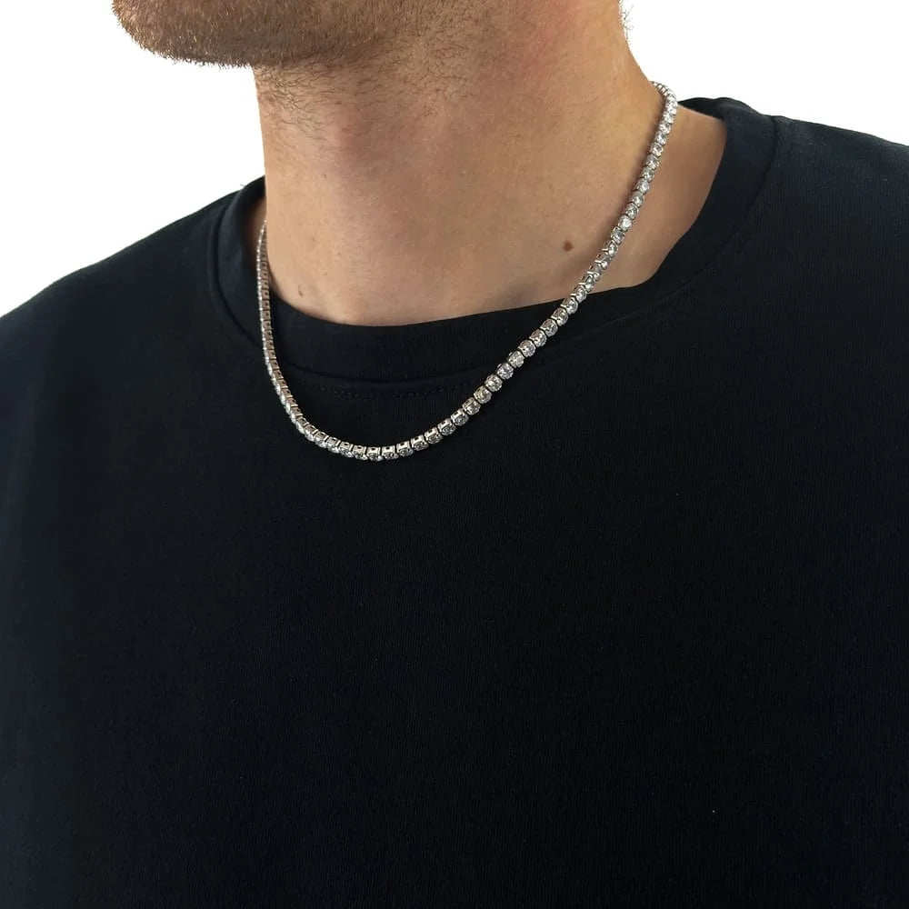 TENNIS KETTE (SILBER) 4MM