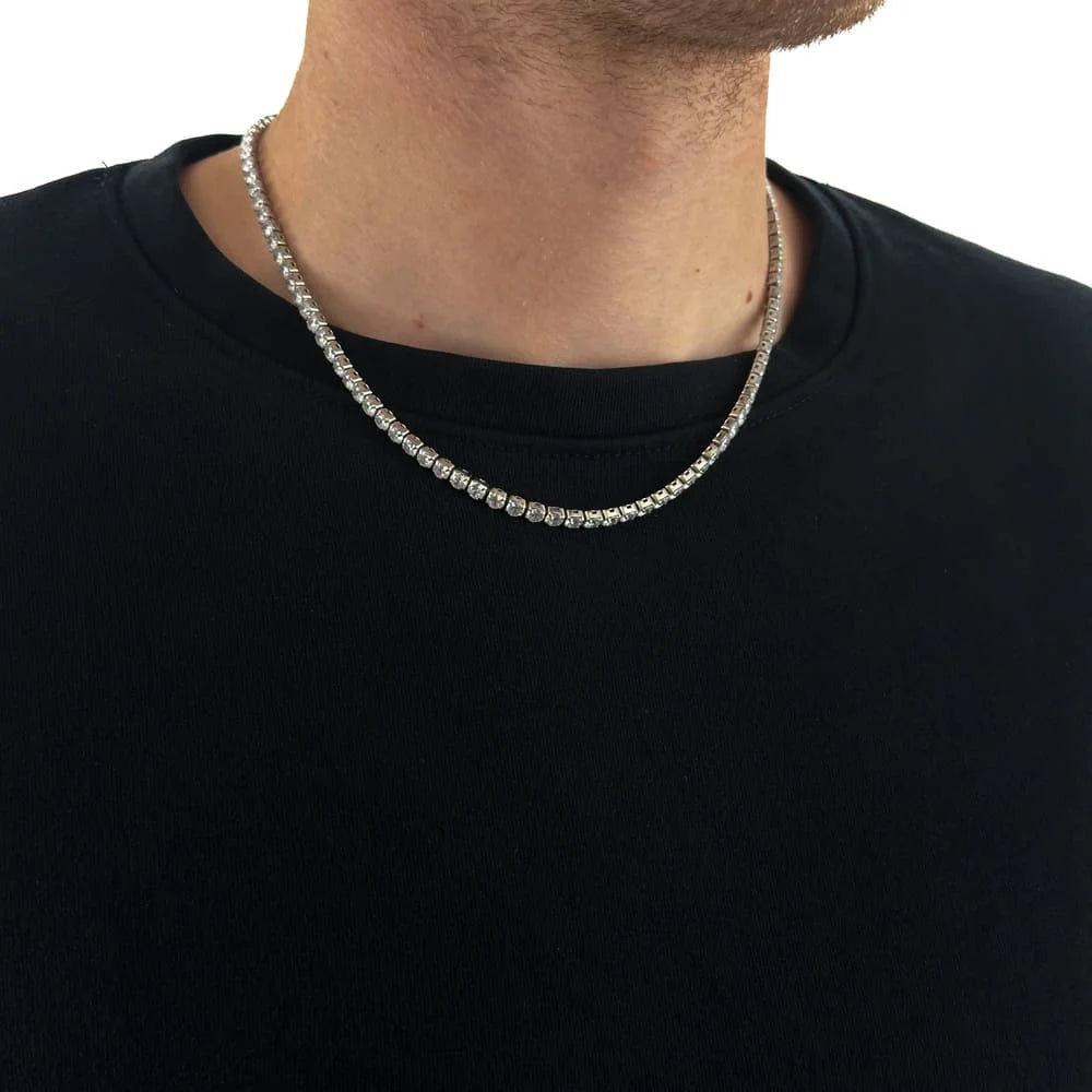 TENNIS KETTE (SILBER) 4MM