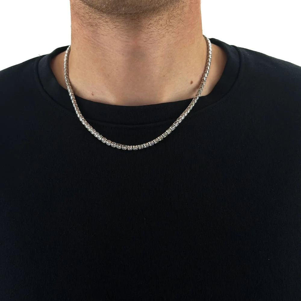 TENNIS KETTE (SILBER) 4MM