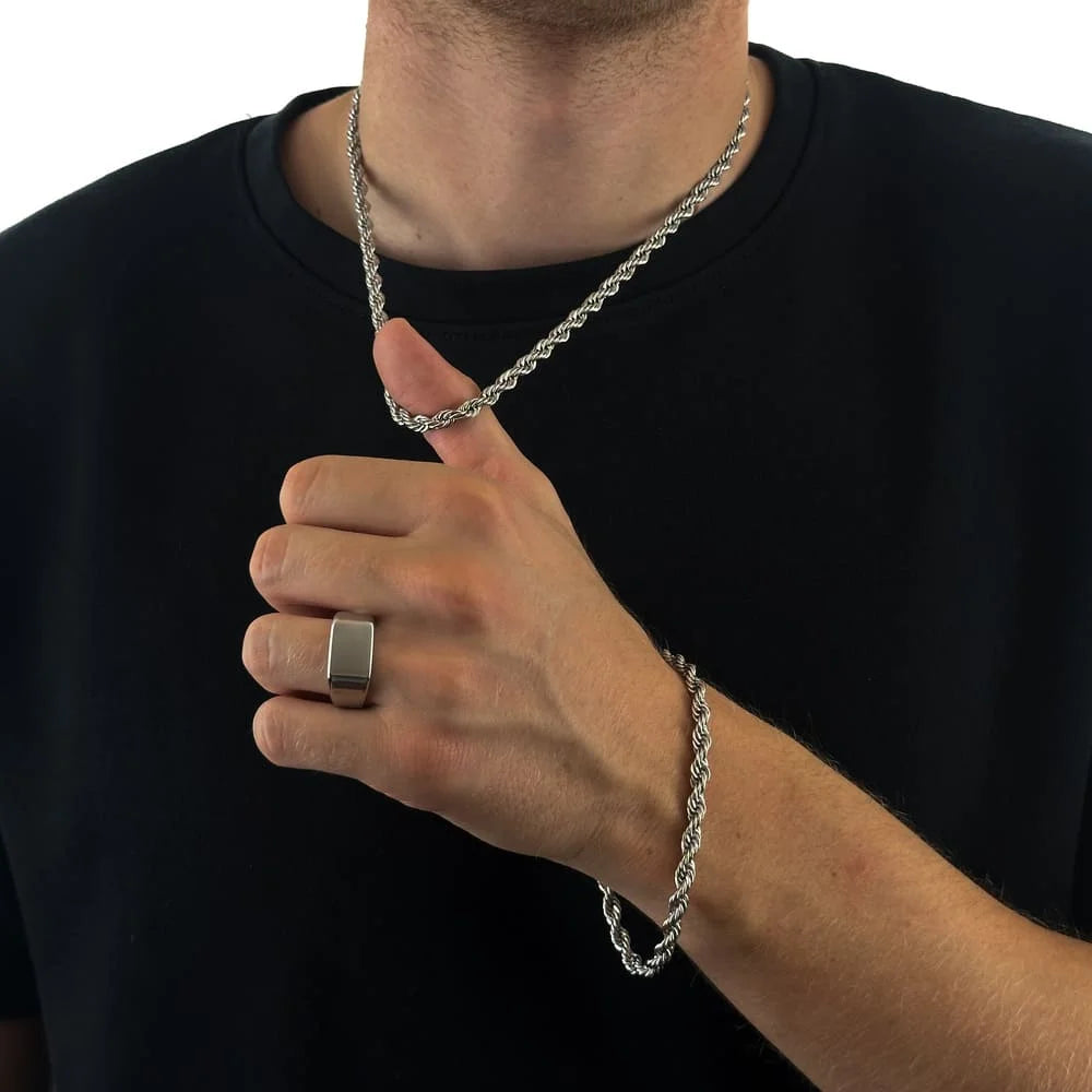 ROPE SET (SILBER) 5MM