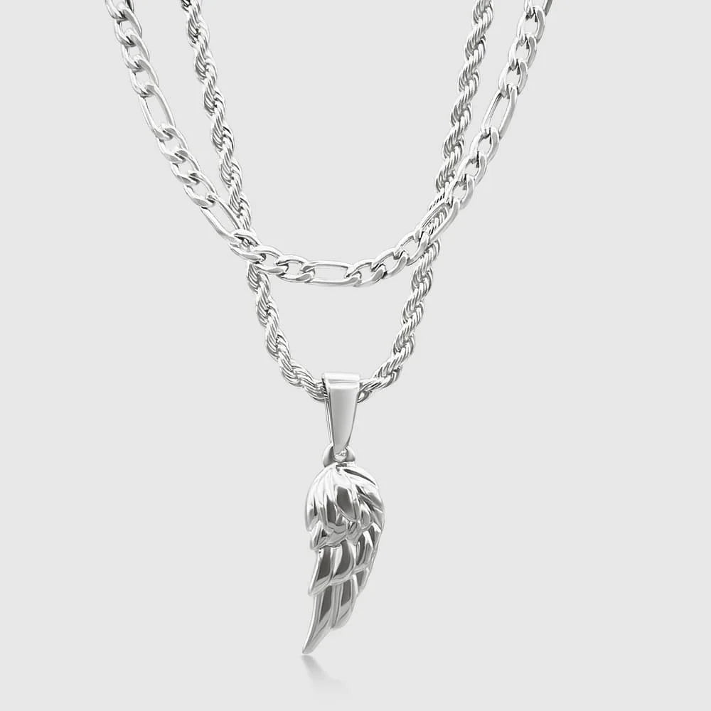 WING X FIGARO CHAIN SET (SILBER)