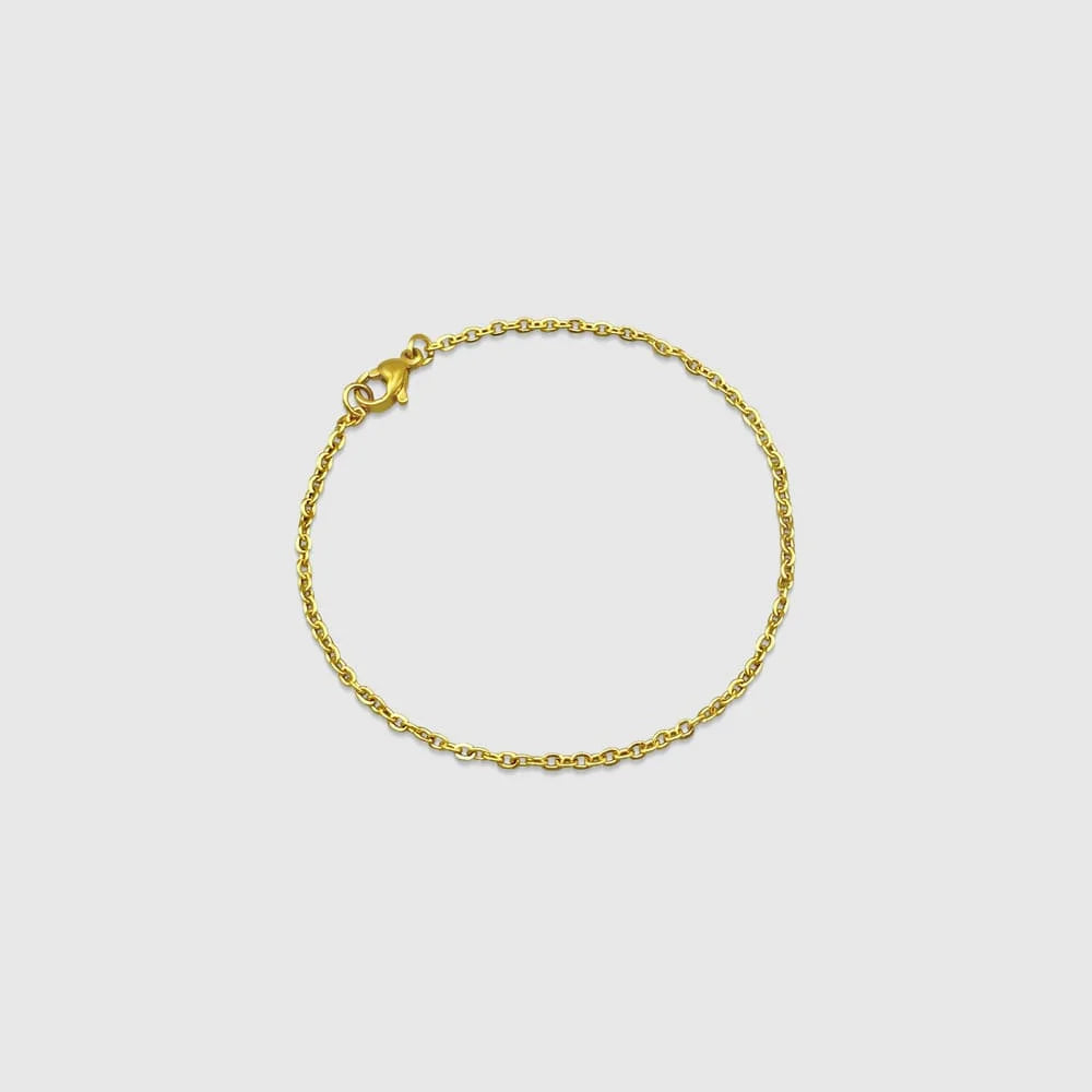 KABEL ARMBAND (GOLD) 2MM
