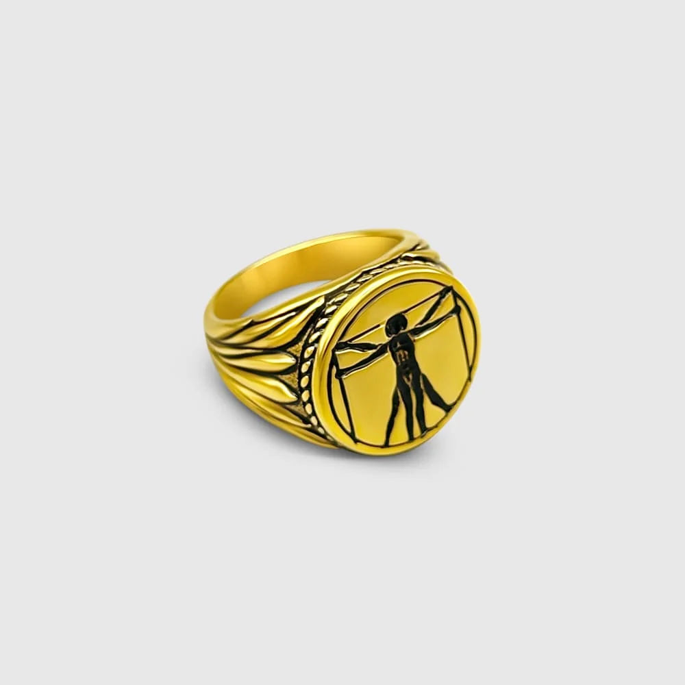 VITRUVIAN RING (GOLD)