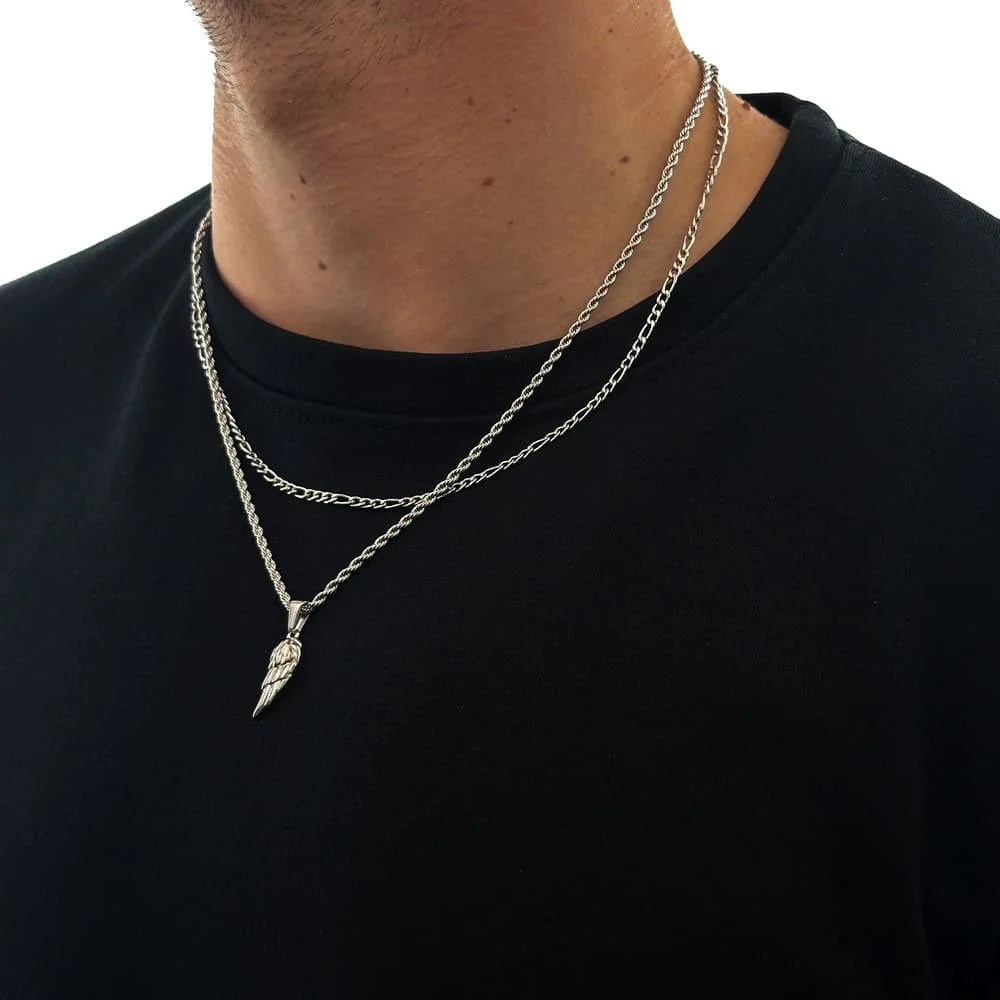 WING X FIGARO CHAIN SET (SILBER)